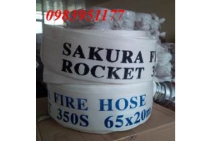 Vòi chữa cháy PVC D50-17BAR+Khớp nối Ø50